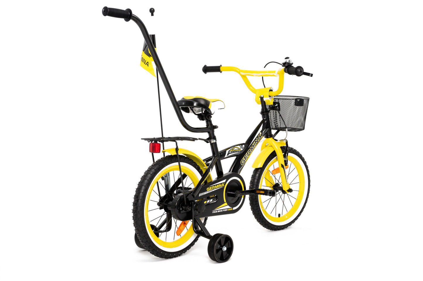 Germina BMX 16 CZARNO-ŻÓŁTY