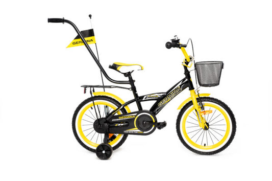 Germina BMX 16 CZARNO-ŻÓŁTY