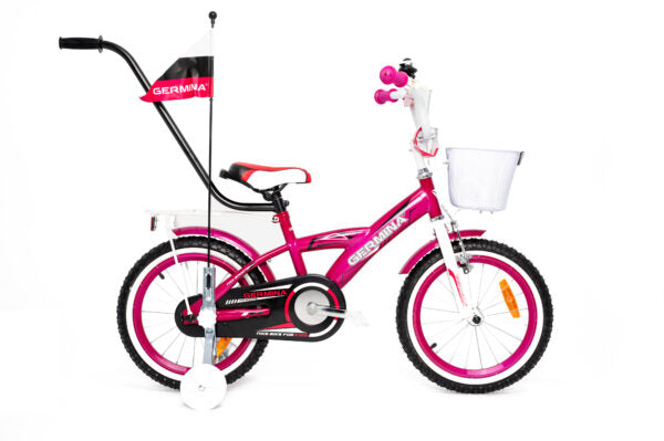 Germina BMX 16 CZERWONO-BIAŁY