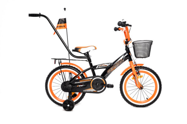 Germina BMX 16 CZARNO-POMARAŃCZOWY