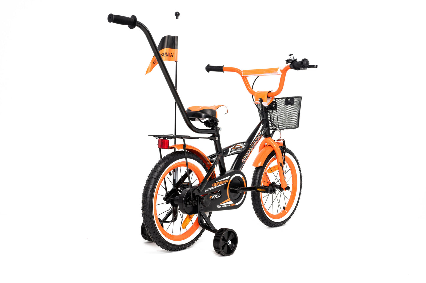 Germina BMX 16 CZARNO-POMARAŃCZOWY